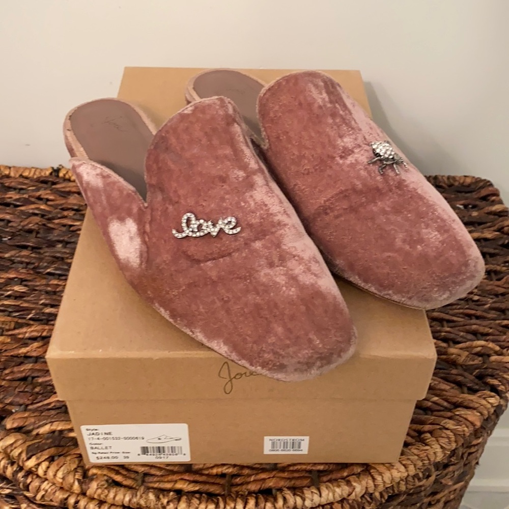 Joie Jadine Velvet Loafer, size 39